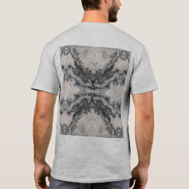 Myt född ur sten – Symmetrisk mörklandskap T Shirt
