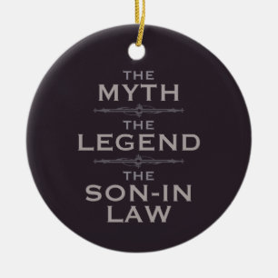 Myth Legend Son-in-Law Julgransprydnad Keramik
