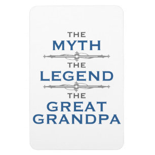 Myth Legend Underbar Grandpa Magnet