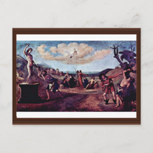 Myth of Prometheus Painting Sequence Vykort