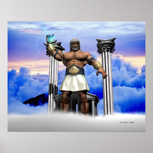 MYTH - ZEUS POSTER (Framsidan)