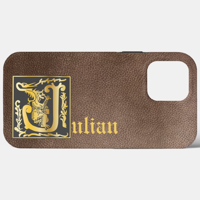 Mythic Creatures Decorative Capital J (Baksida (horisontell))