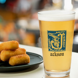 Mythic Creatures Decorative Capital J Glaskopp