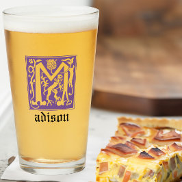 Mythic Creatures Decorative Capital M Glaskopp