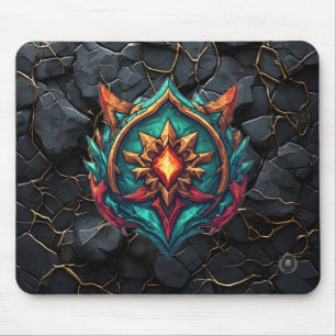 Mythic Dragon Crest Spelareemblem Musmatta