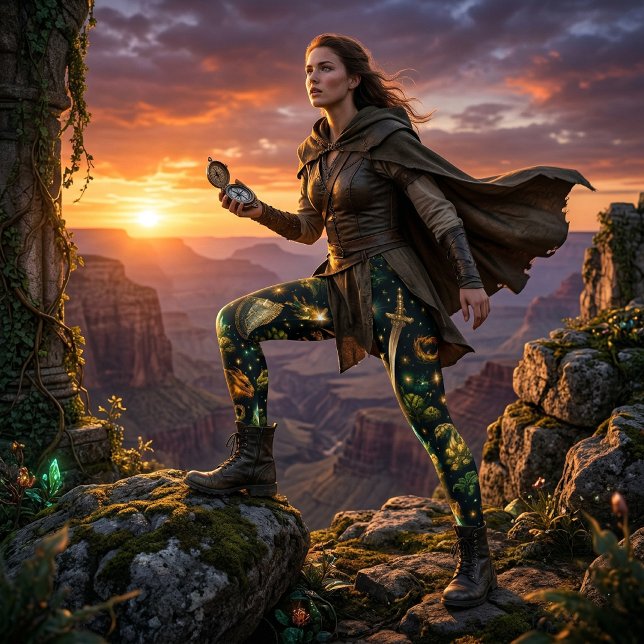 Mythic Realms Fantasy Elements Leggings (Skapare uppladdad)