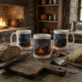 Mythic Realms Knight's Vigil Kaffemugg