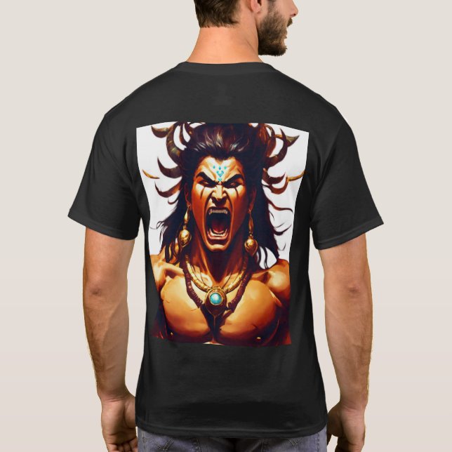 "Mythic Realms: Legendary Creature Tee" T Shirt (Baksida)