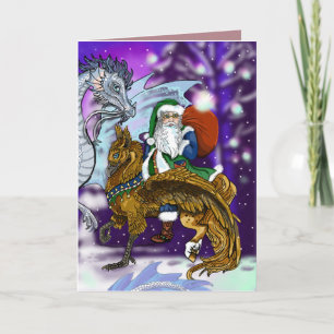 Mythic Santa Helgkort
