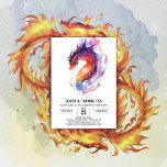 Mythical Anpassningsbar Kids Dragon Birthday Inbjudningar<br><div class="desc">Anpassa din firande med våra mytiska Anpassningsbar Kids drakdagsinbjudningar. De här inbjudningarna är inte bara kort, de är kanvaser som uppmanar dig att utforma en födelsedagserfarenhet fylld med mytiska underverk. De vackra teckningarna av drakar, som är riktade mot en fantasifull bakgrund, skapar en stämning av oskuld och glädje. Med funktionen...</div>