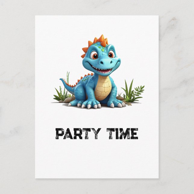 *~* Mythical AP48 PHOTO-Fåniget Dragon Dino-Teckna Vykort (Framsida)