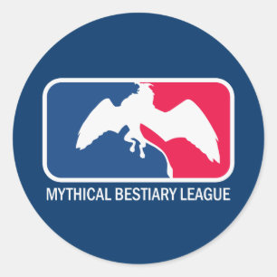 Mythical Bestiary League, Monsters etc. Runt Klistermärke
