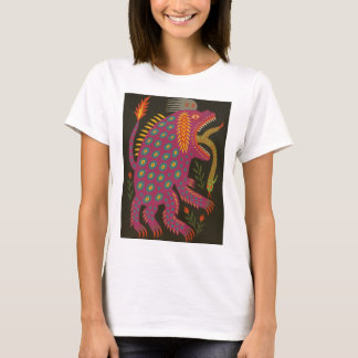 Mythical Creater Folk Art Print T Shirt