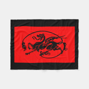 Mythical Dragon, år för drakdesign Fleecefilt
