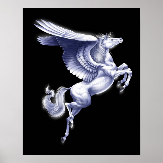 Mythical Pegasus Poster (Framsidan)