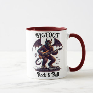 Mythical Rockstar: Bigfoots Guitar Solo Mugg