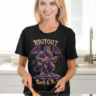 Mythical Rockstar: Bigfoots Guitar Solo T Shirt