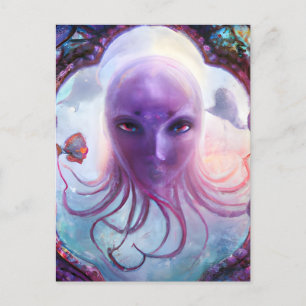 Mythical Sea Creature Vykort