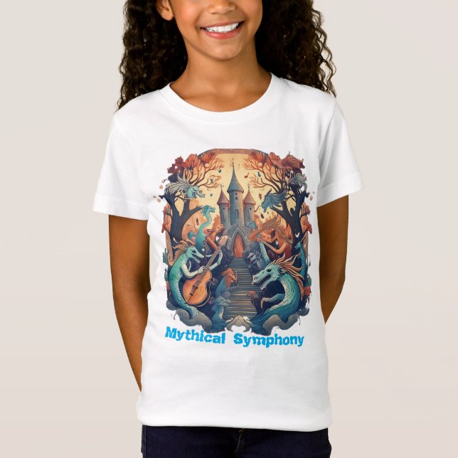 Mythical Symphony-1 T Shirt (Framsida)