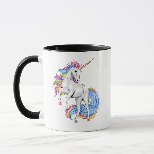 Mythical : Unicorn Horse Fantasy Mugg (Vänster)