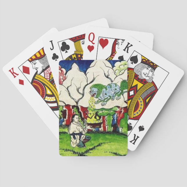 Mythological Dragon Spelkort (Baksidan)