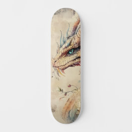 Mythological Fantasy Dragon Girly Skate Deck