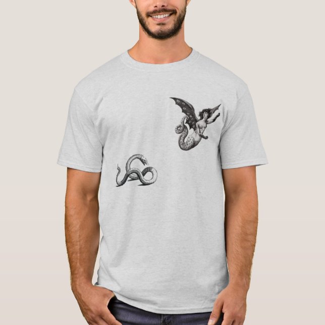 Mythological skjorta för varelser T Tee (Framsida)