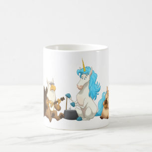 Mythological tillbringaremusikbandmugg kaffemugg