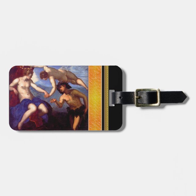 Mythological Venus Luggage Tag Bagagebricka (Horisontell Framsida)