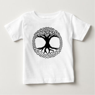 Mythology för wicca för livets trädYggdrasil No T-shirt