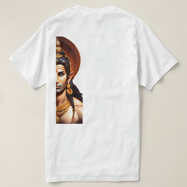 Mythology-Inspired T-Shirt - Legendary Designs (Design baksida)