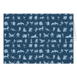 Mythologyvarelser Hälsningskort