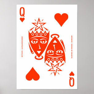 Mythos Astarte drottning av hjärtor Poster