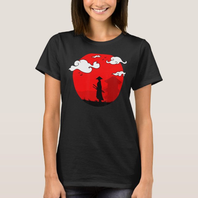 Mythos Bushido Ronin Japanska Samurai T Shirt (Framsida)