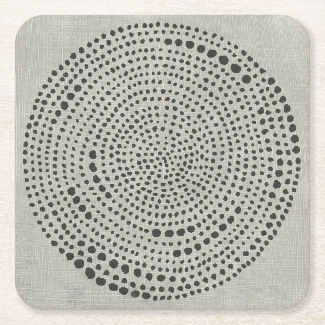 Mythos - Cirkel Underlägg Papper Kvadrat (Framsidan)