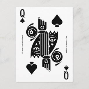 Mythos Kali Queen of Spades Vykort