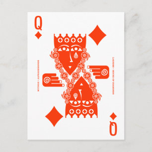 Mythos Lakshmi Queen of Diamonds Vykort