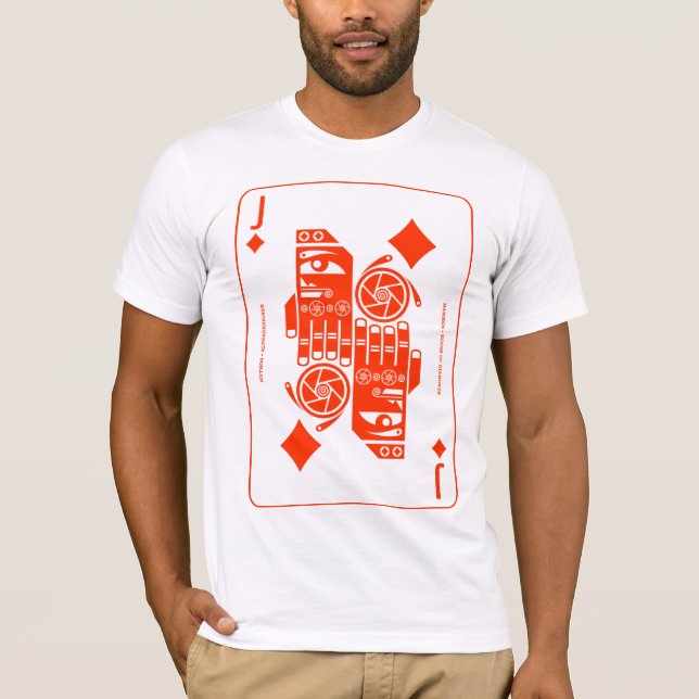 Mythos Mammon jack av diamanter Tee Shirt (Framsida)
