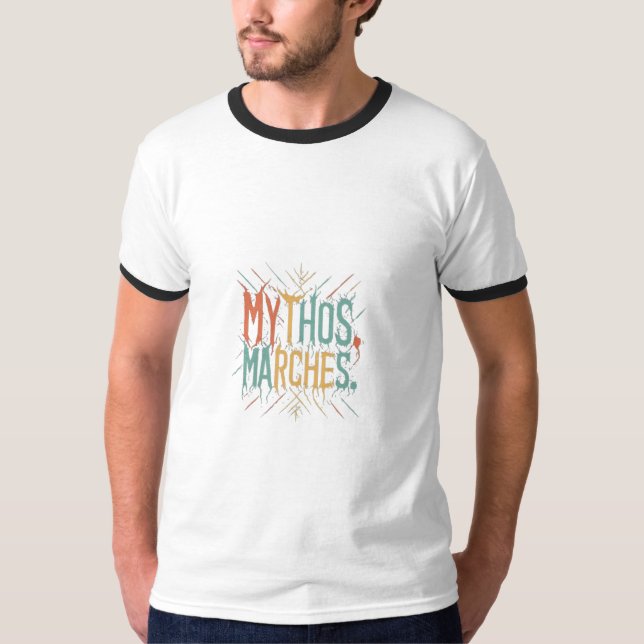 Mythos Marches T Shirt (Framsida)