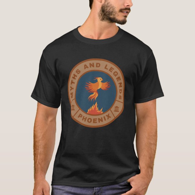 Myths and Legends Phoenix T Shirt (Framsida)