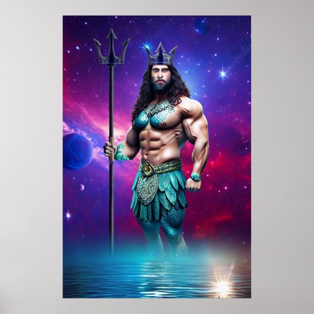 Myths & Legends: Poseidon Poster (Framsidan)