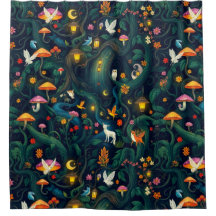 Mytical Creatwer Curtain