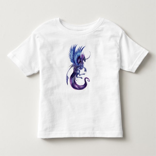 Mytical Dragon T-Shirt: Släpp loss ditt inre eld m T Shirt (Framsida)