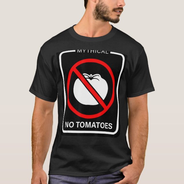 Mytical No Tomatis Apparatur T Shirt (Framsida)