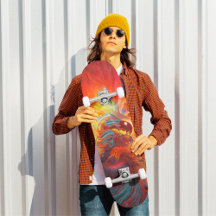 Mytical Phoenix Stigning från Flames Skateboard