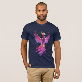 Mytisk Fenix Återfödelse Evig Flamma Vintage Konst T Shirt