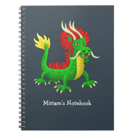 Mytisk kinesisk drake anteckningsbok