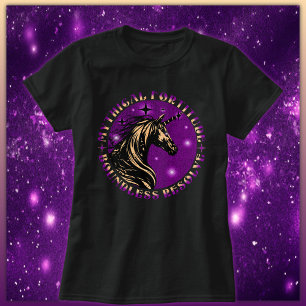 Mytisk styrka, gränslös lösning för Unicorn T Shirt