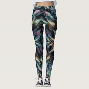 Mytiska Fjädrar Leggings