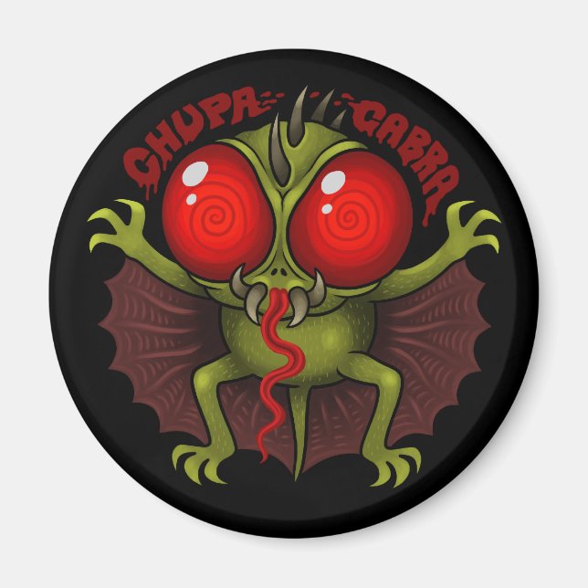 MYTOLOGI: Chupacabra Magnet (Framsidan)